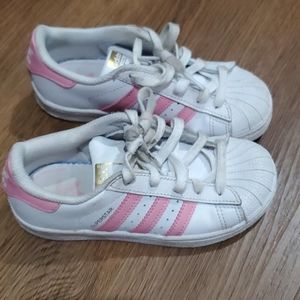 Girls Adidas Superstar Sneakers 12